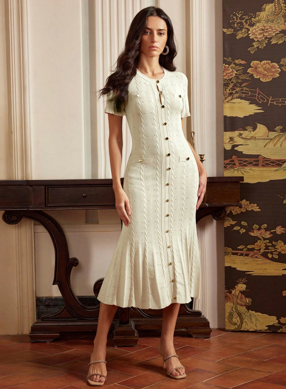 Elegant Knit Dress