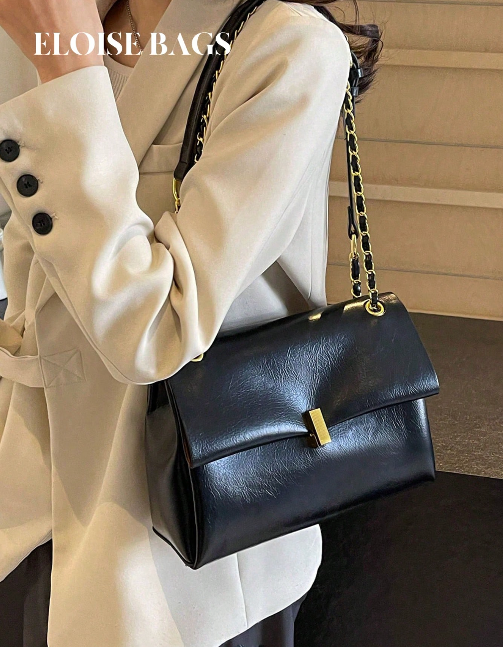 Elegant Chain Tote Bag